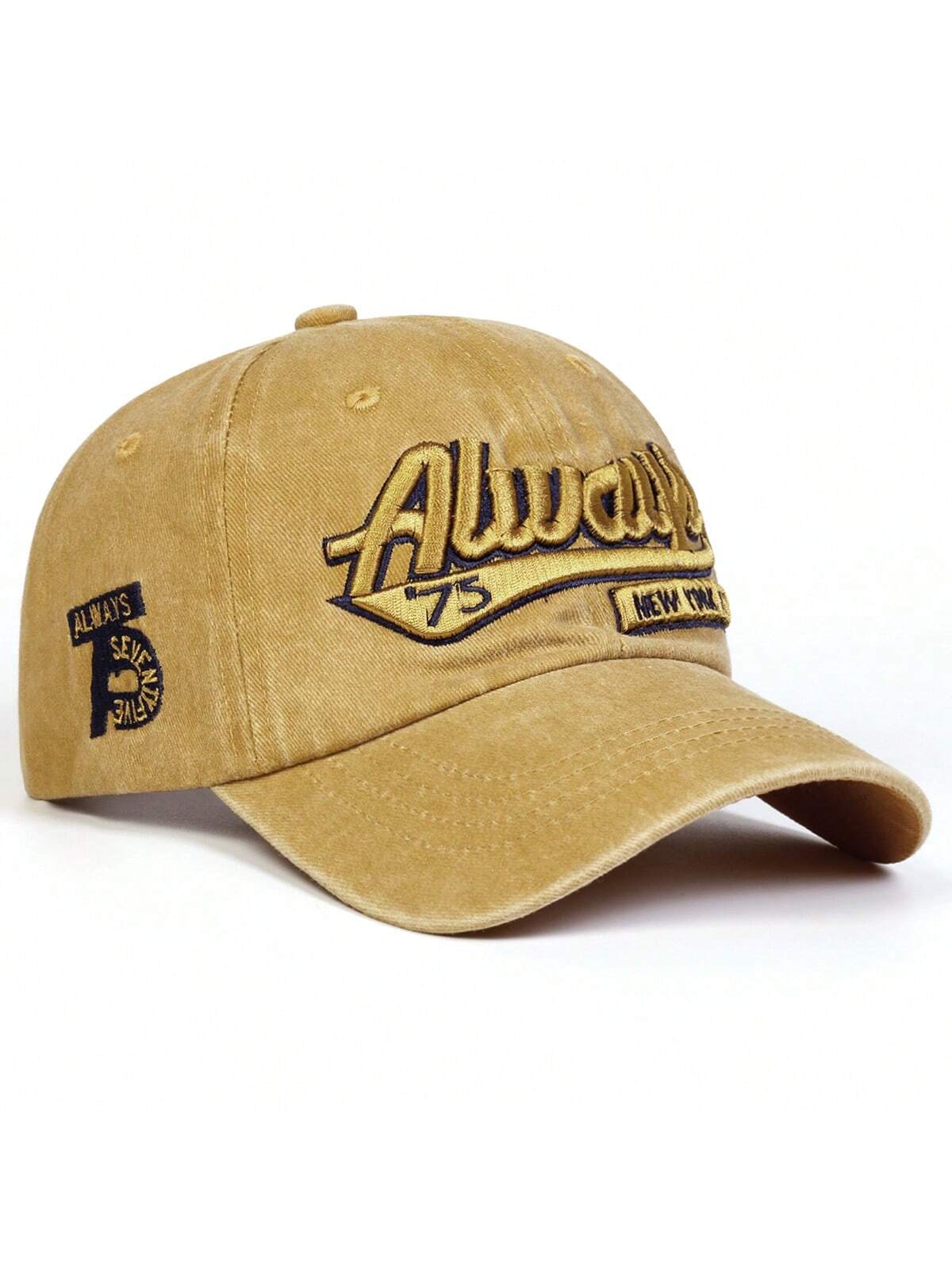casquette always brodee jaune